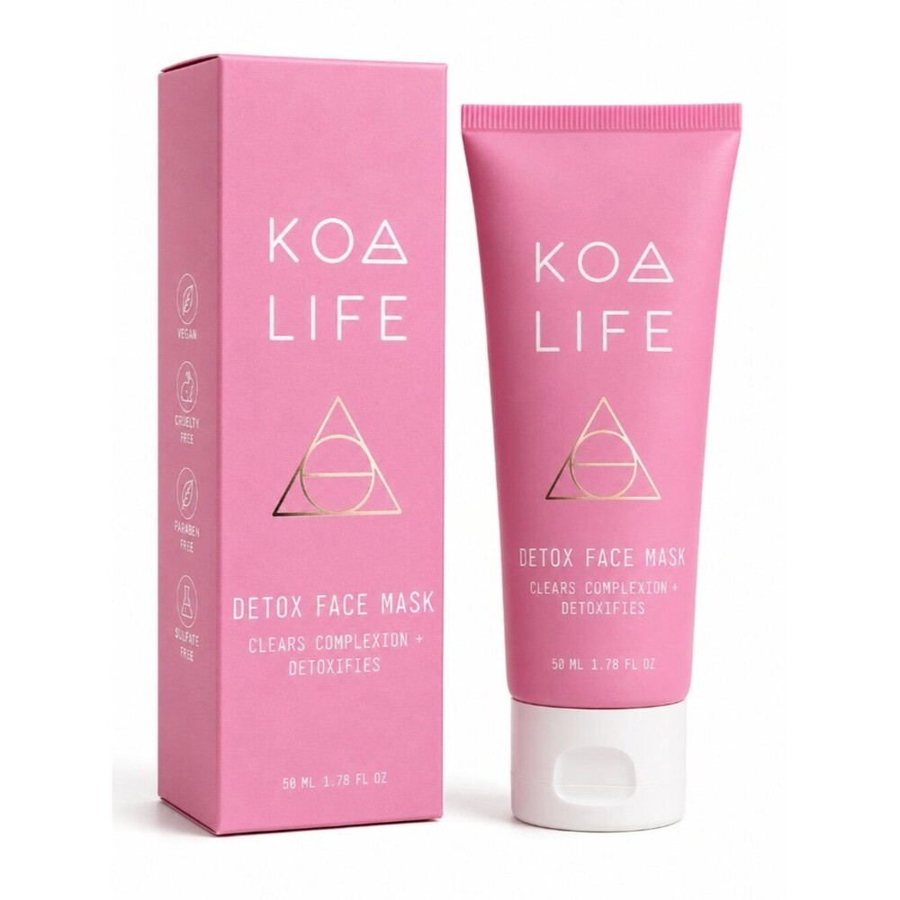 KOA LIFE Detox Face Mask 50 mL / 1.78 fl oz - BNIB